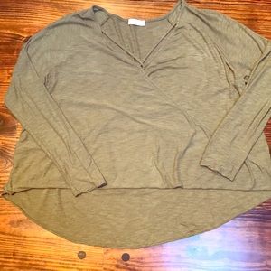 Michelle by Connie shirt- army green